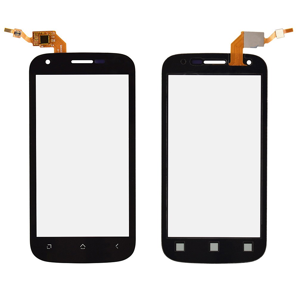 Тачскрин Fly iQ443 Trend, колір чорний, маленька мікросхема фото 1