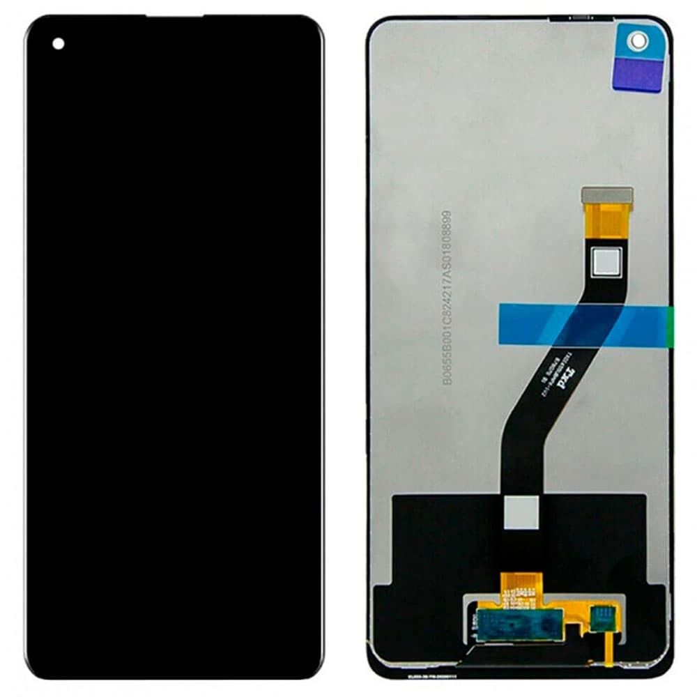 Дисплей для Samsung A215F /DS Galaxy A21 с тачскрином в сборе, цвет черный, IPS (TFT) фото 1