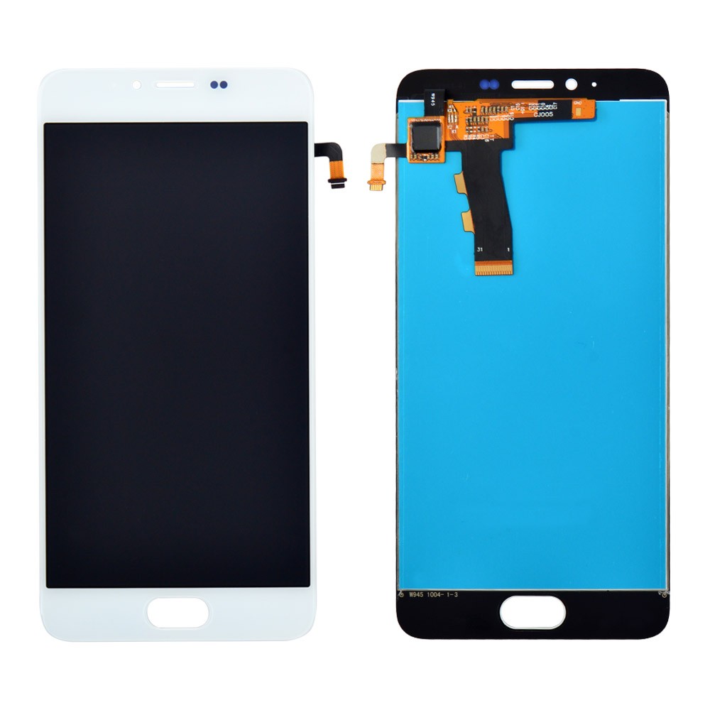 Дисплей Meizu M5, M5 mini з тачскрином у зборі, колір білий (TEST OK) фото 1