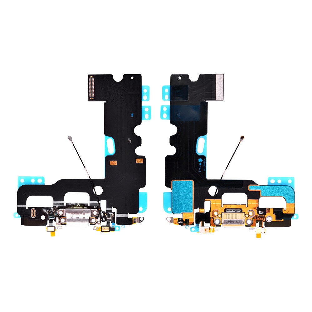 Шлейф с разъемом зарядки для iPhone 7 (4.7), цвет silver фото 1