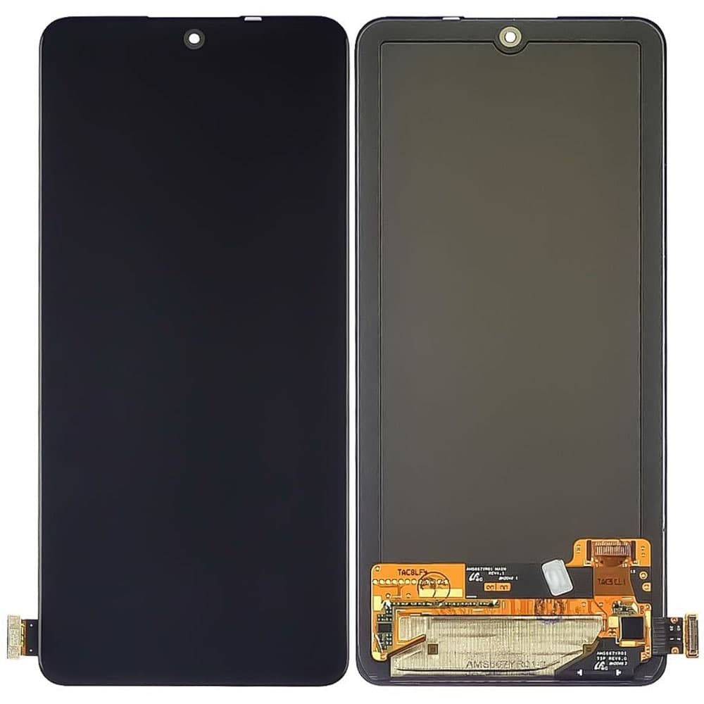 Дисплей для Xiaomi Redmi Note 10 Pro/Note 11 Pro 4G/5G/Note 12 Pro 4G/Poco X4 Pro 5G (M2101K6G) с тачскрином в сборе, цвет черный, OLED фото 1