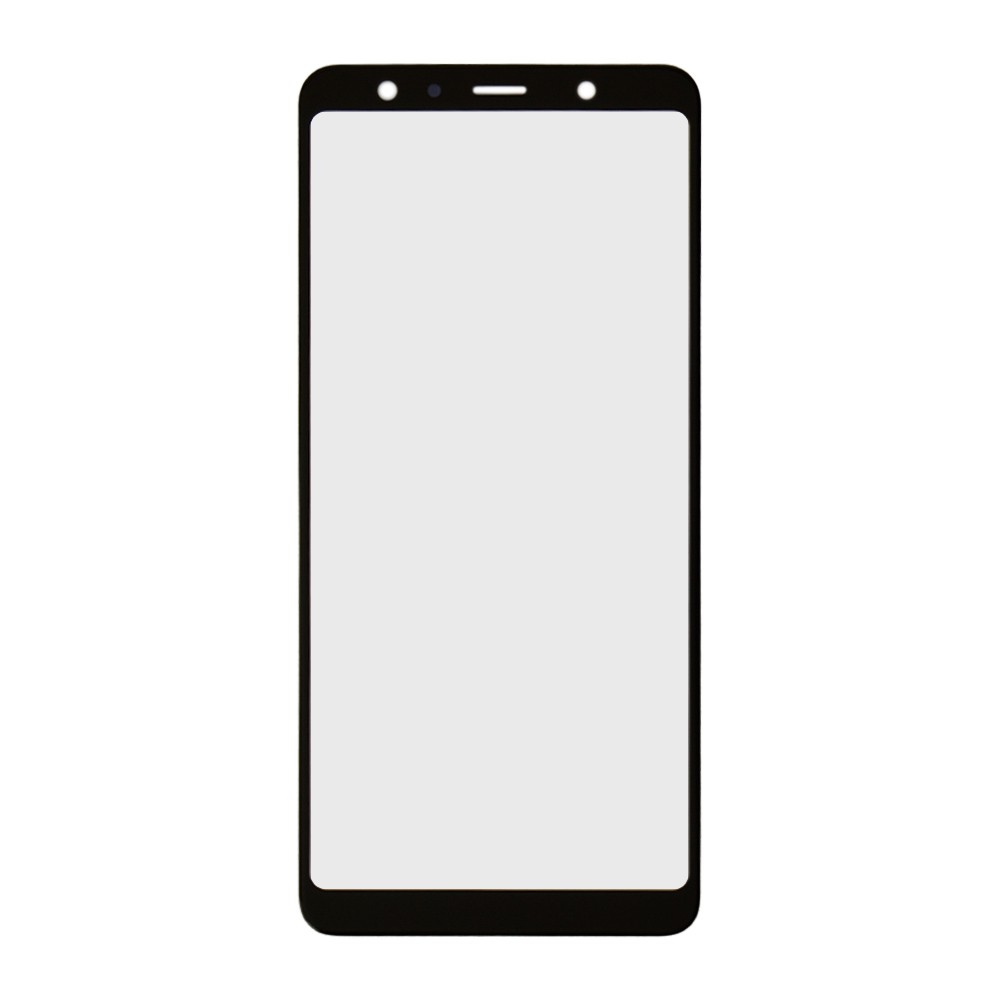 Стекло для Samsung A750 Galaxy A7 (2018), цвет черный фото 1