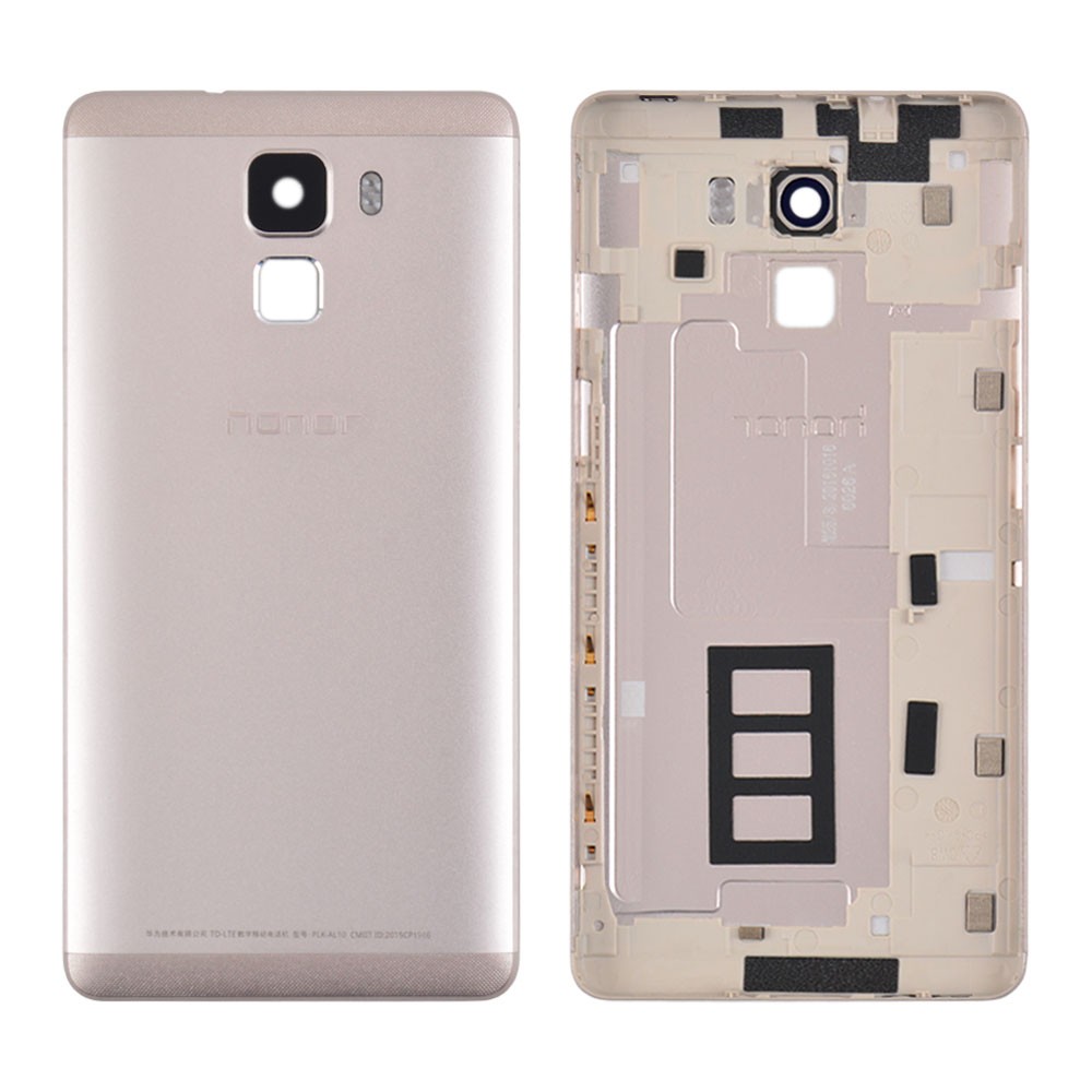 Задняя крышка для Huawei Honor 7 (PLK-L01), цвет золотой, оригинал фото 1