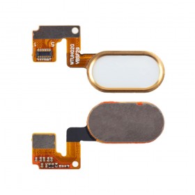 Кнопка Home для Meizu M3 Note, версия l (14pin),  цвет белый