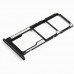 Держатель сим карты для Xiaomi Redmi 7A, цвет черный миниатюра 1