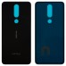 Задняя крышка для Nokia 5.1 Plus Dual Sim, цвет черный миниатюра 1