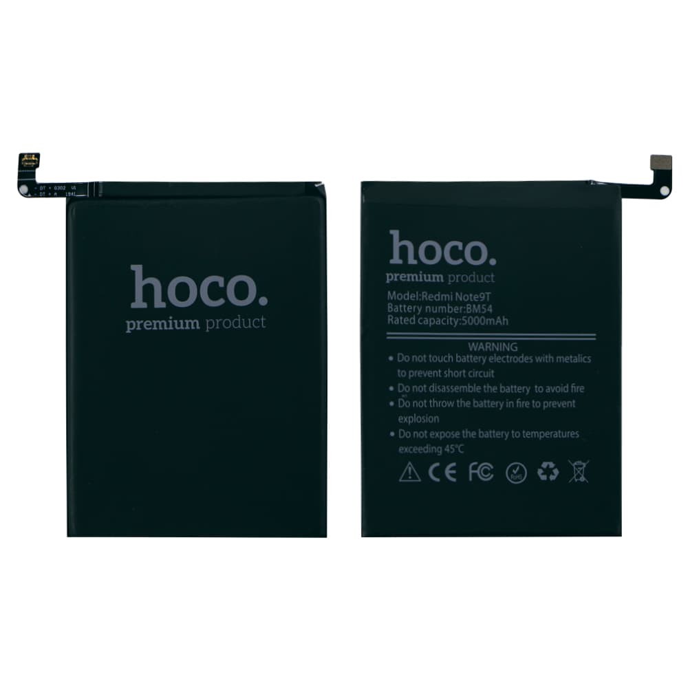 Аккумулятор BM54 для Xiaomi Redmi Note 9T, HOCO фото 1