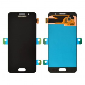 Дисплей Samsung Galaxy A3 A310F (2016) з тачскріном у зборі, оригінал замінене скло,  колір чорний, без рамки