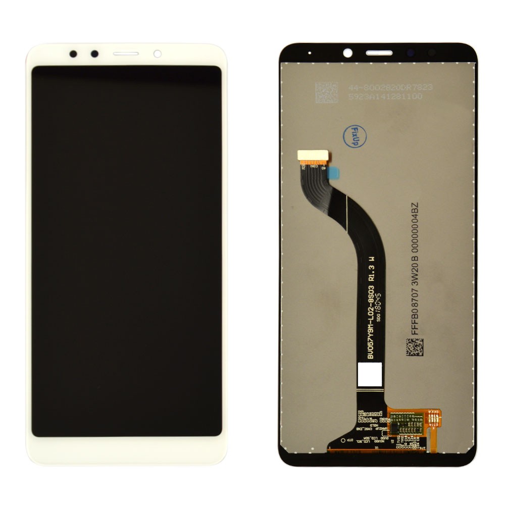 Дисплей для Xiaomi Redmi 5 з тачскрином у зборі, колір білий, оригінал. фото 1