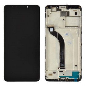 Дисплей для Xiaomi Redmi 5 с тачскрином в сборе, оригинал китай,  цвет черный, с рамкой
