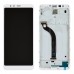Дисплей для Xiaomi Redmi 5 с тачскрином и рамкой в сборе, цвет белый, оригинал с замененным стеклом миниатюра 1
