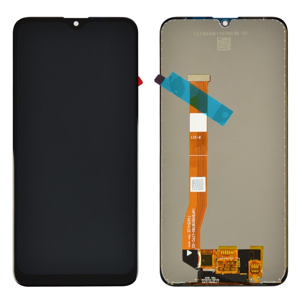 Дисплей для Realme C2/Oppo A1k (RMX1941/CPH1923) с тачскрином в сборе, цвет черный, оригинал фото 1