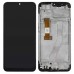 Дисплей для Realme C2/Oppo A1k (RMX1941/CPH1923) с тачскрином и рамкой в сборе, цвет черный, оригинал миниатюра 1