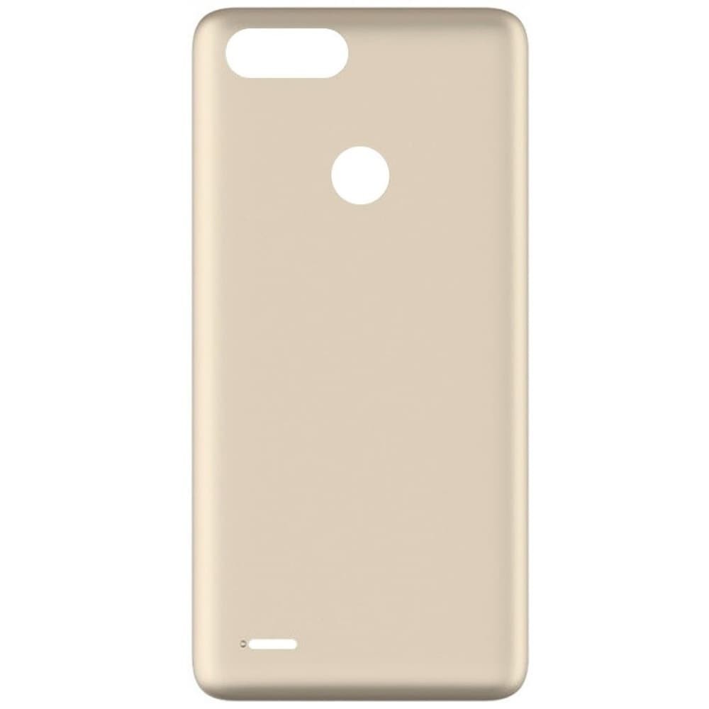 Задняя крышка для Tecno POP 2 Power (B1P)/ Pop 2F (B1F), цвет золотой фото 1