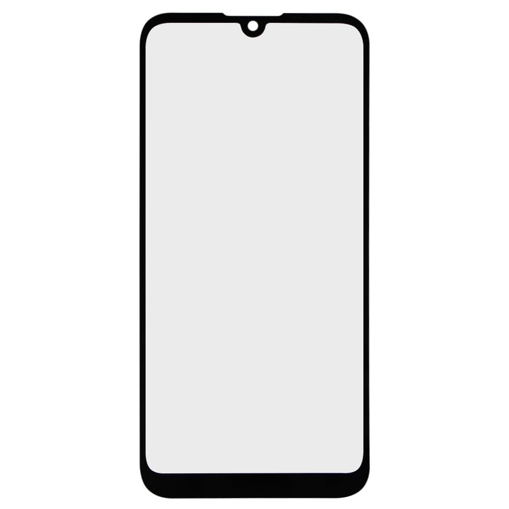 Скло корпусу для Motorola Moto E6S XT2053 + OCA, колір чорний фото 1