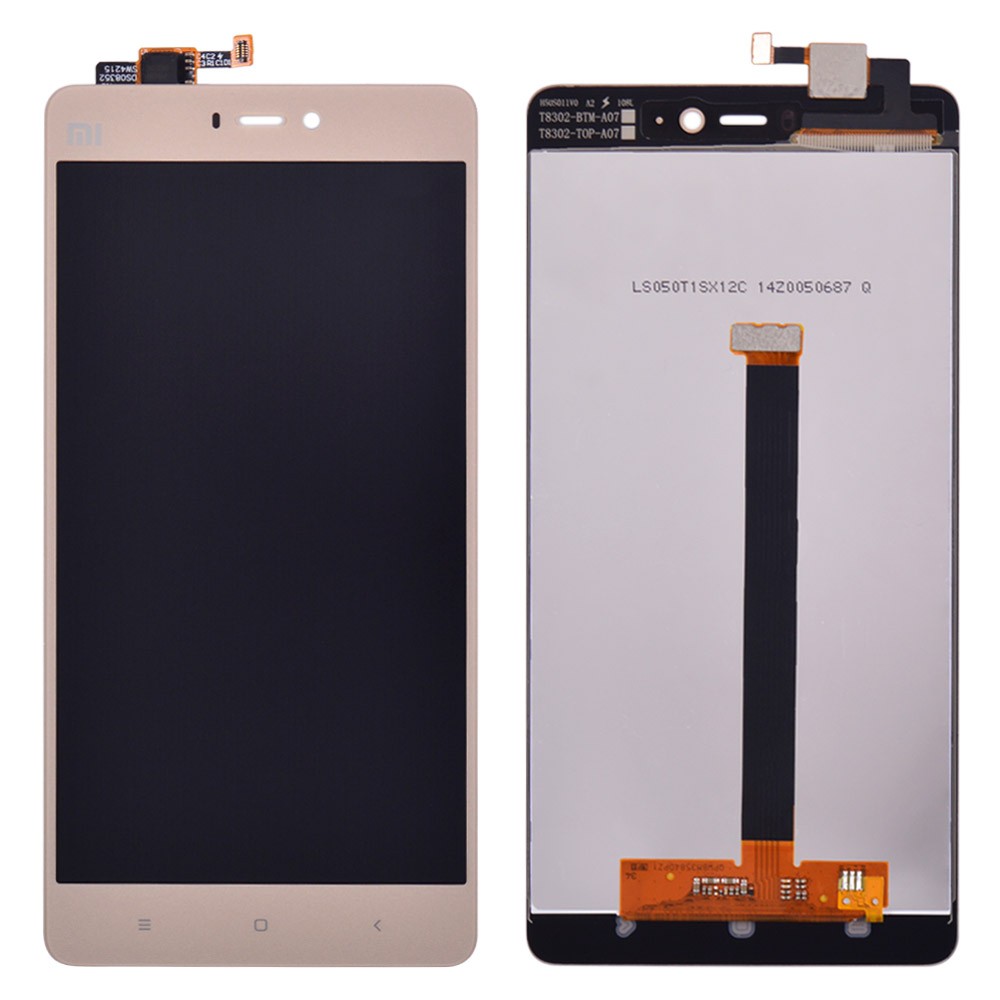 Дисплей Xiaomi Mi4s с тачскрином в сборе, цвет золотой фото 1