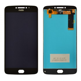 Дисплей для Motorola XT1770 Moto E4 Plus, XT1771, XT1773 с тачскрином в сборе,  цвет черный, без рамки