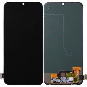 Дисплей для Xiaomi Mi A3/ Mi CC9E с тачскрином в сборе, oled,  цвет черный, без рамки