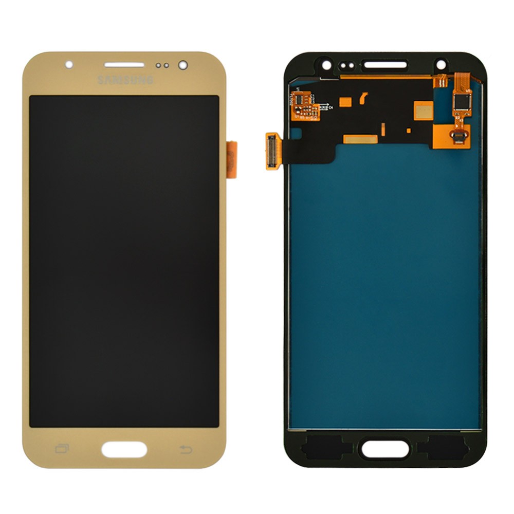 LCD Samsung J500F/J500M/DS Galaxy J5 + Touchscreen (gold) (2015) TFT без регулировки яркости фото 1 Дисплей для Samsung J500F/J500M/DS Galaxy J5 (2015) с тачскрином в сборе, цвет золотой, TFT без регулировки яркости фото 1
