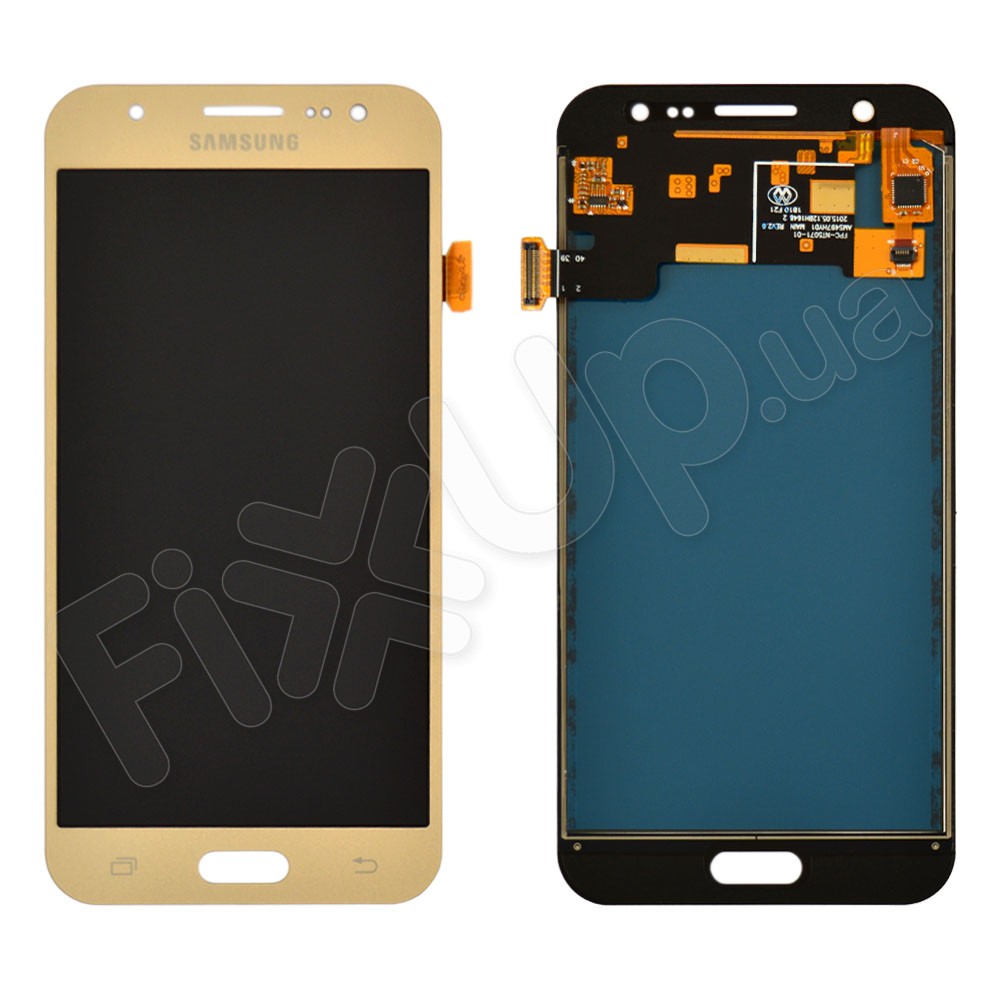 Дисплей для Samsung J500F, J500M/DS Galaxy J5 (2015) з тачскрином у зборі, колір золотий, IPS (TFT), уцінка фото 1
