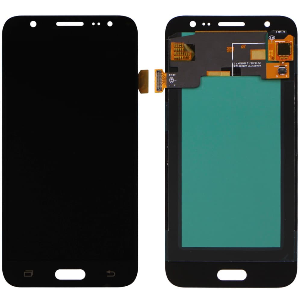 LCD Samsung J500F/J500M/DS Galaxy J5 (2015) + Touchscreen (black) OLED фото 1 Дисплей для Samsung J500F, J500M/DS Galaxy J5 (2015) с тачскрином в сборе, цвет черный, OLED фото 1