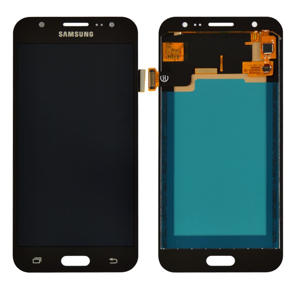 Дисплей для Samsung J500F, J500M / DS Galaxy J5 (2015) з тачскрином у зборі, колір чорний, TFT Premium з регулюванням яскравості фото 1