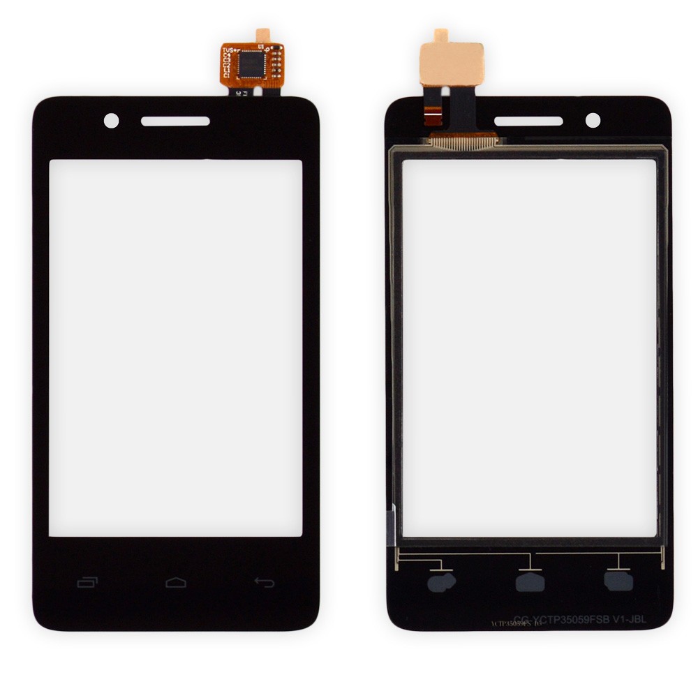 Тачскрин Fly iQ436i, цвет черный, маленькая микросхема фото 1