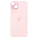 Задня кришка для iPhone 15 Plus, колір рожевий, з великим отвором під камеру миниатюра 1