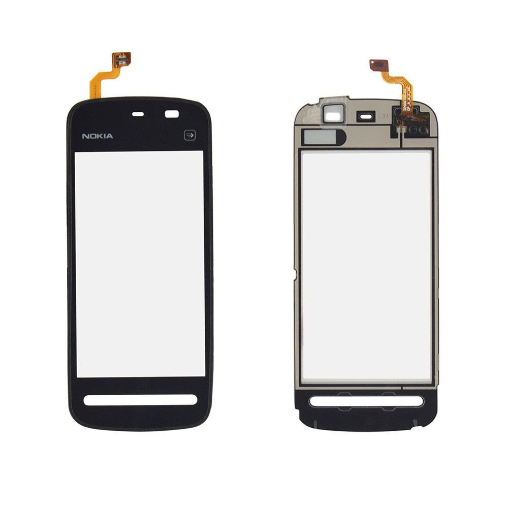 Тачскрін Nokia 5230, 5228, 5233, 5235, колір чорний фото 1