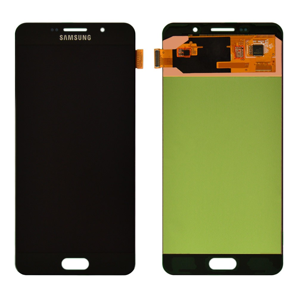 Дисплей для Samsung A710F/DS Galaxy A7 (2016) с тачскрином в сборе, цвет черный, OLED, уценка фото 1