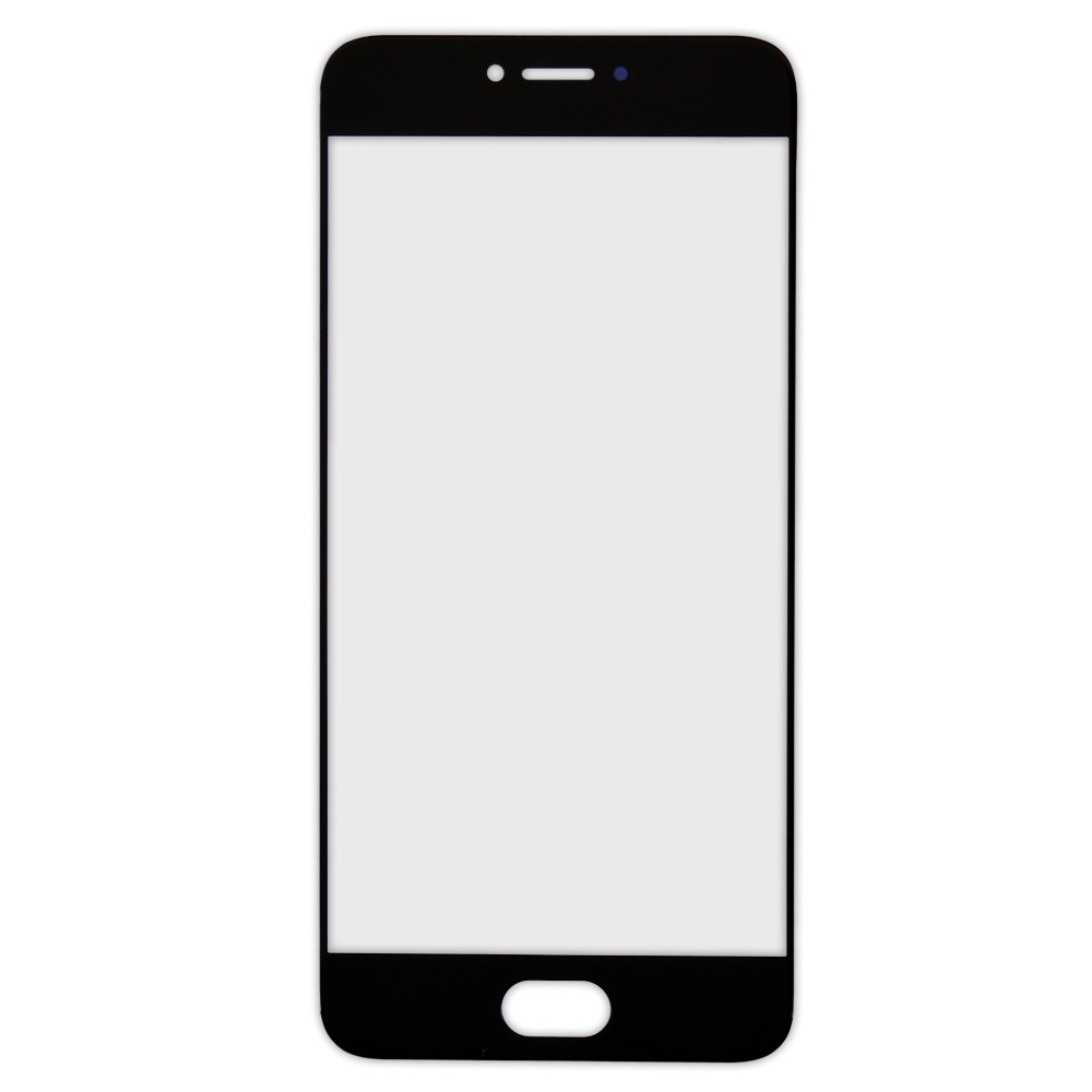 Скло Meizu Pro 6, колір чорний фото 1