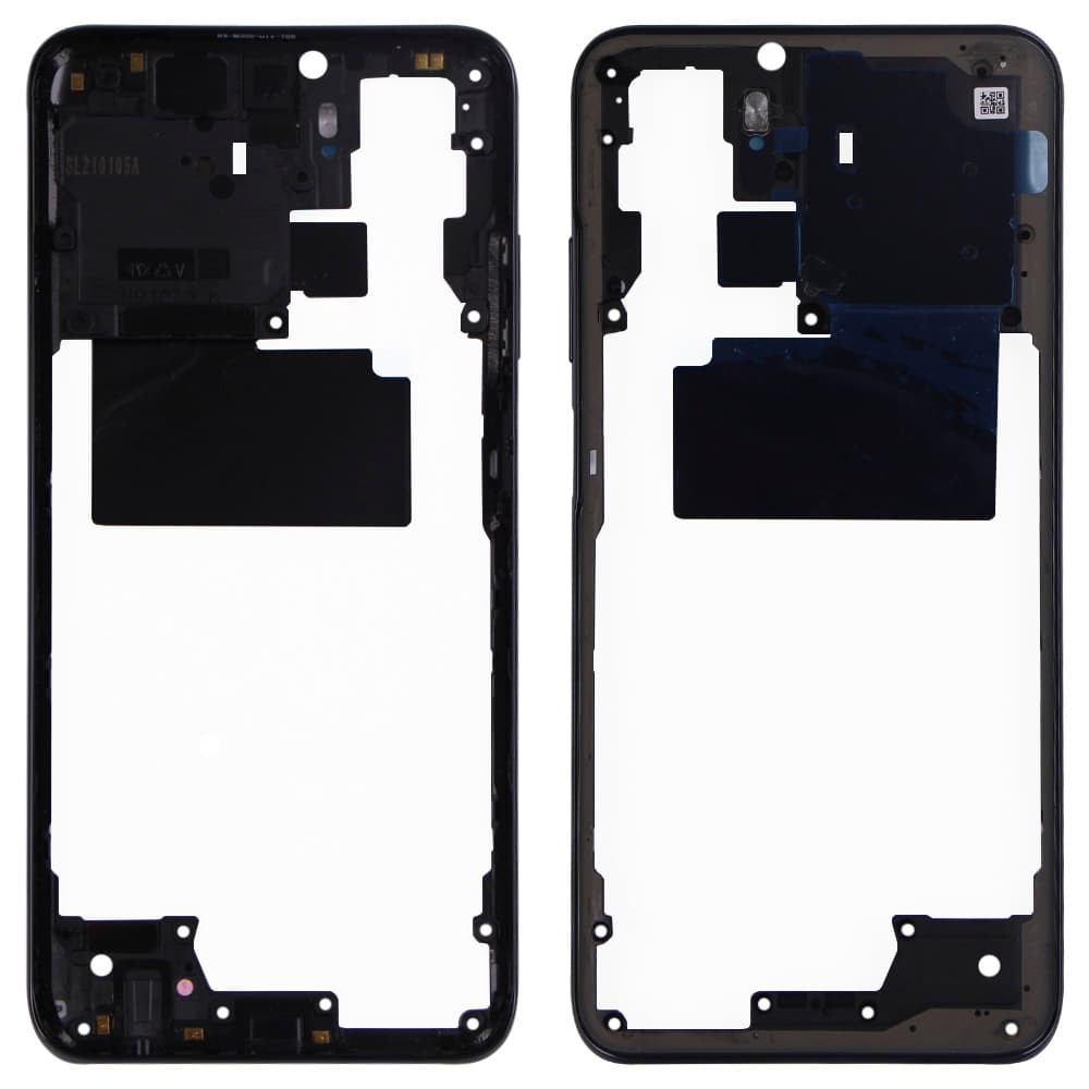 Средняя часть корпуса для Xiaomi Redmi Note 10/ Note 10s, цвет черный фото 1