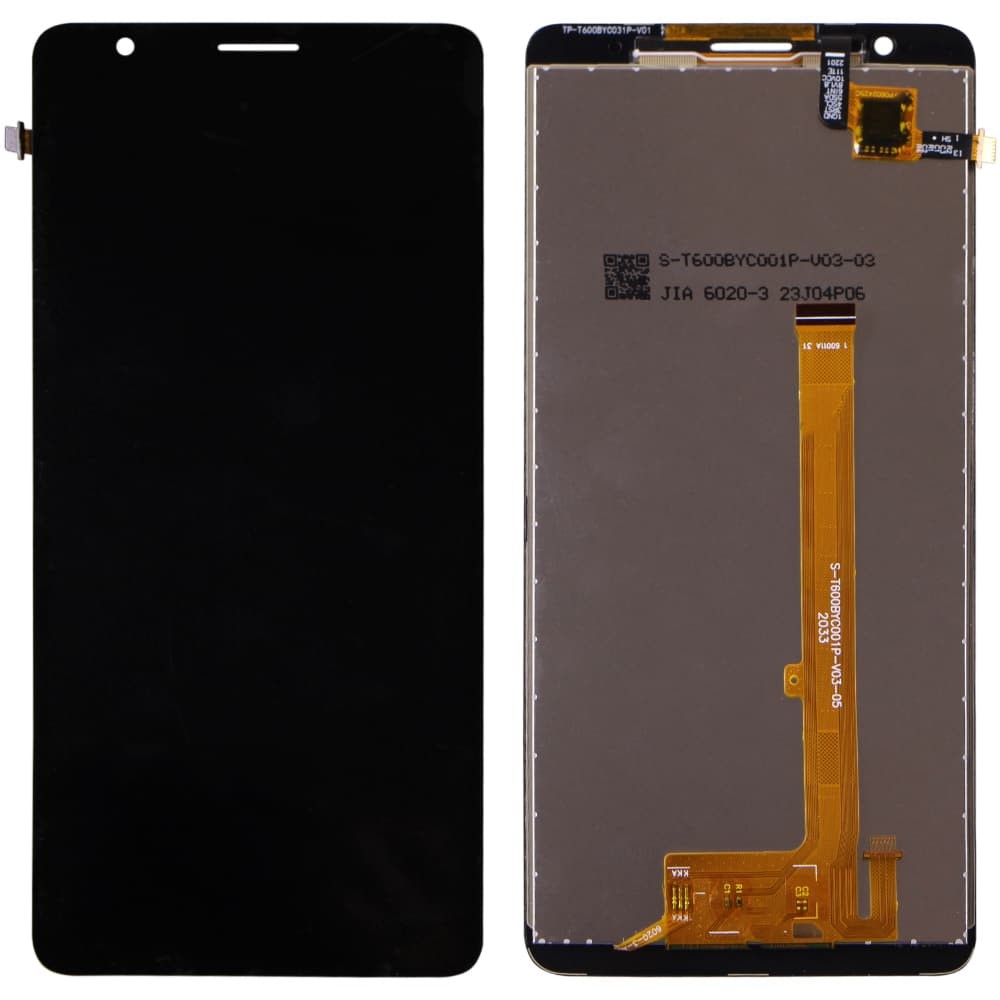 Дисплей для ZTE Blade A31 Plus 2021, с тачскріном в зборі, колір чорний, оригінал Китай фото 1