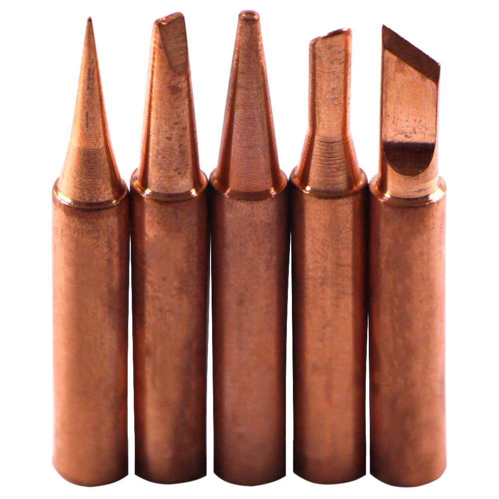 Набор медных жал для паяльника 900, 5шт фото 1