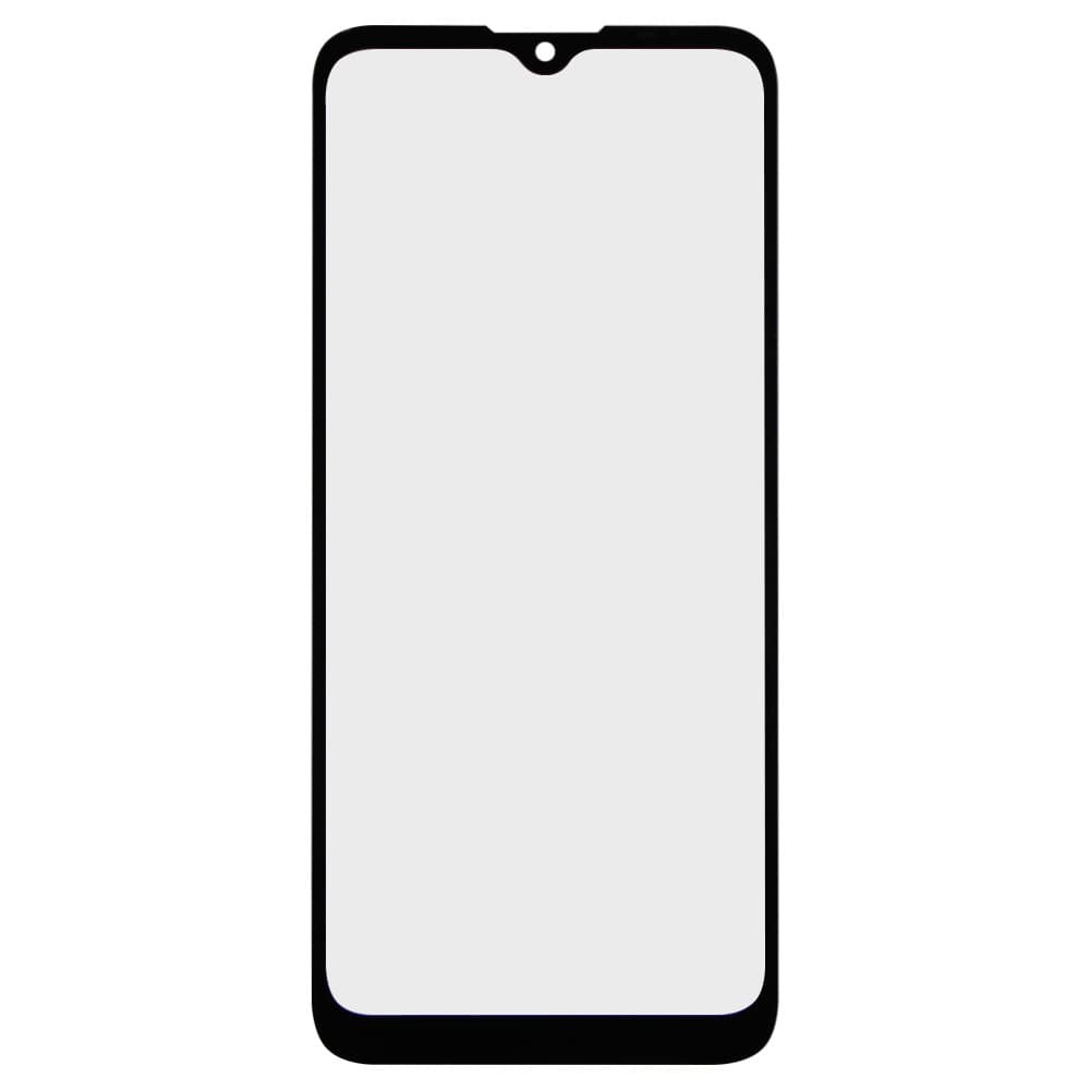 Скло корпусу для Motorola Moto E7 Plus XT2081\G9 Play + OCA, колір чорний фото 1