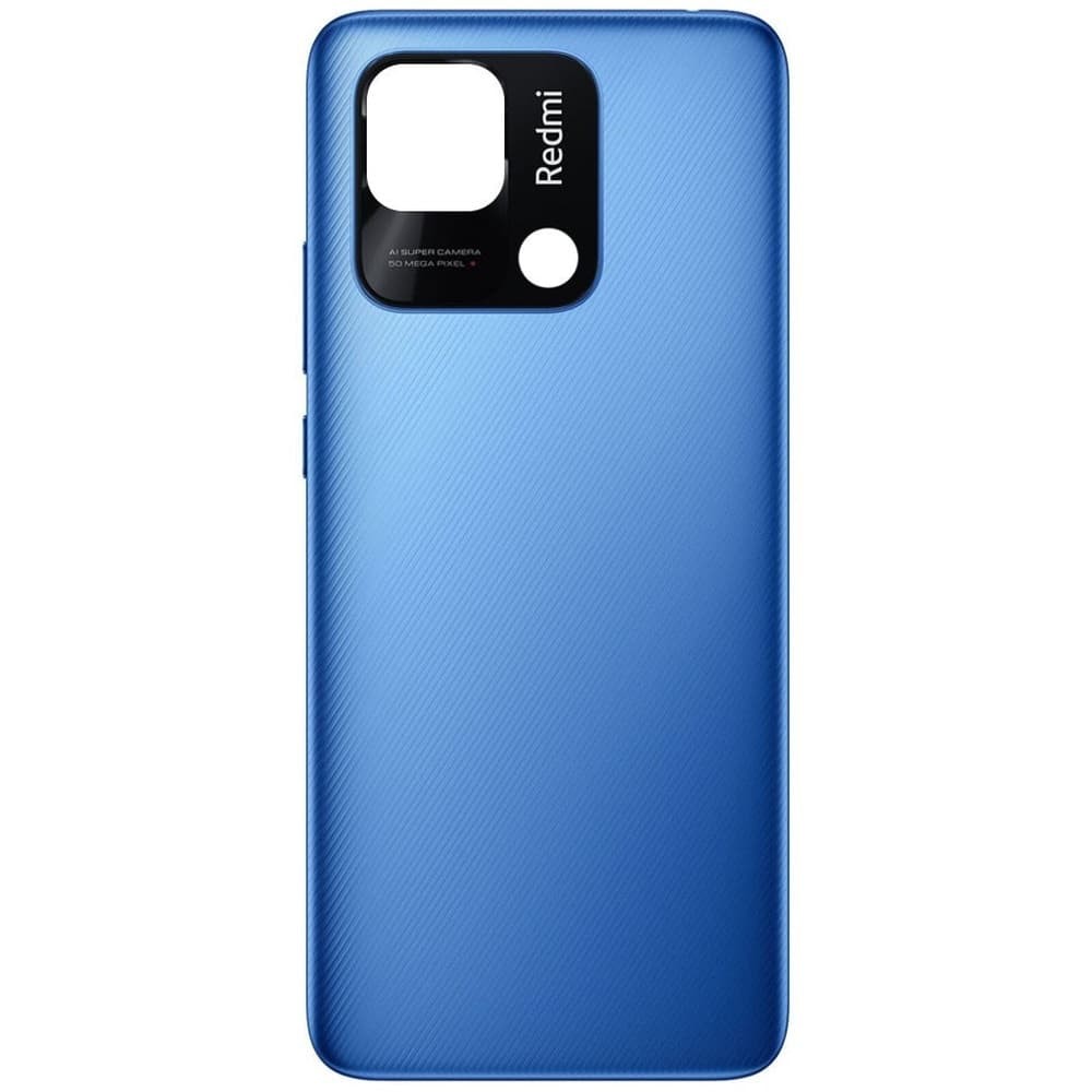 Задняя крышка для Xiaomi Redmi 10C, цвет синий фото 1