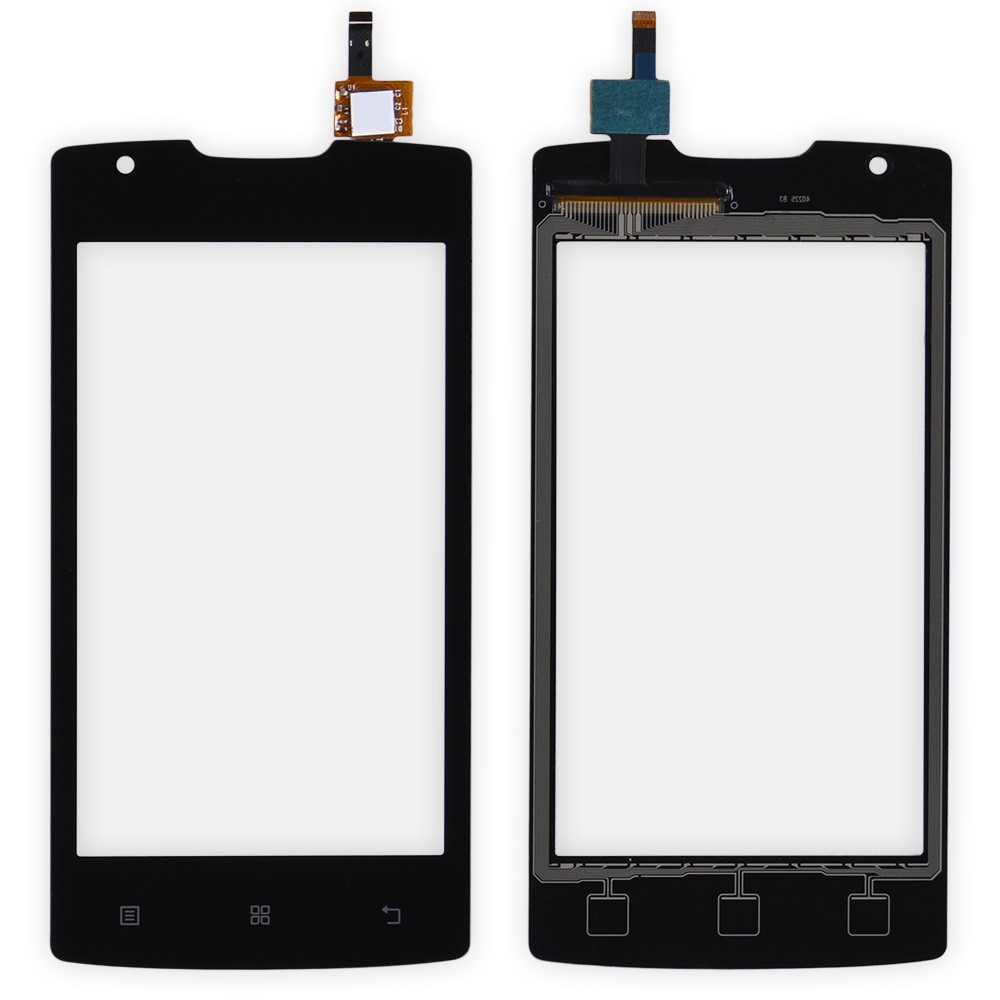 Тачскрин для телефону Lenovo A1000, колір чорний, уцінка фото 1