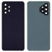 Задняя крышка для Samsung A326 Galaxy A32 5G, со стеклом камеры, цвет черный миниатюра 1
