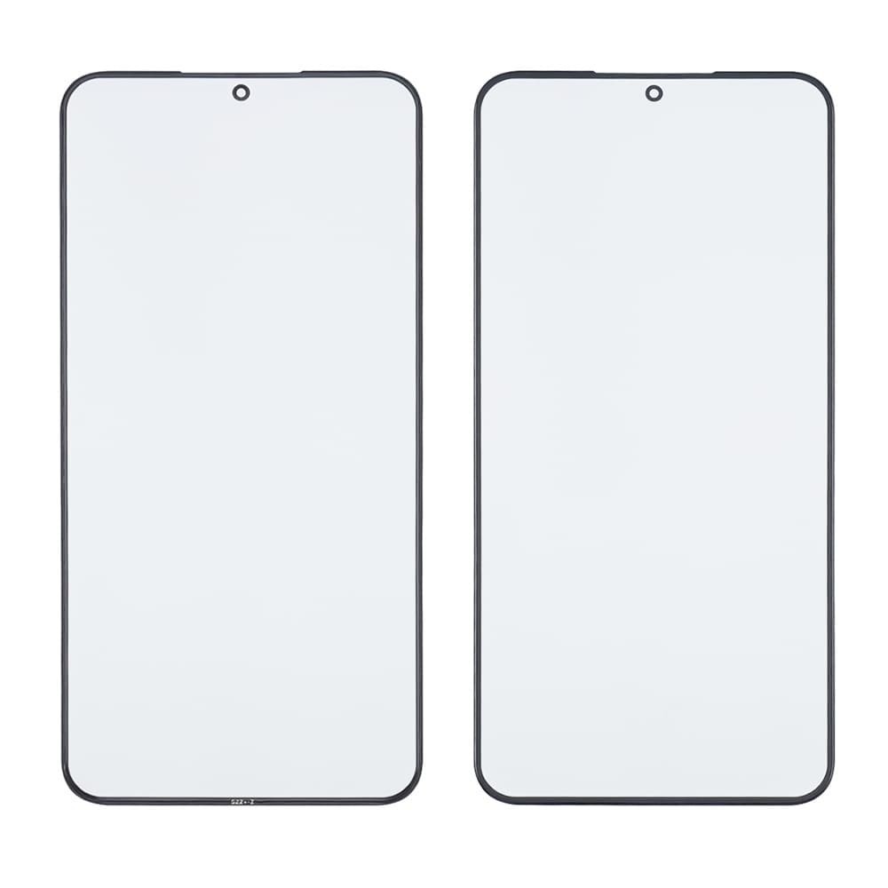 Скло корпусу для Samsung S906 Galaxy S22 Plus + OCA, колір чорний фото 1