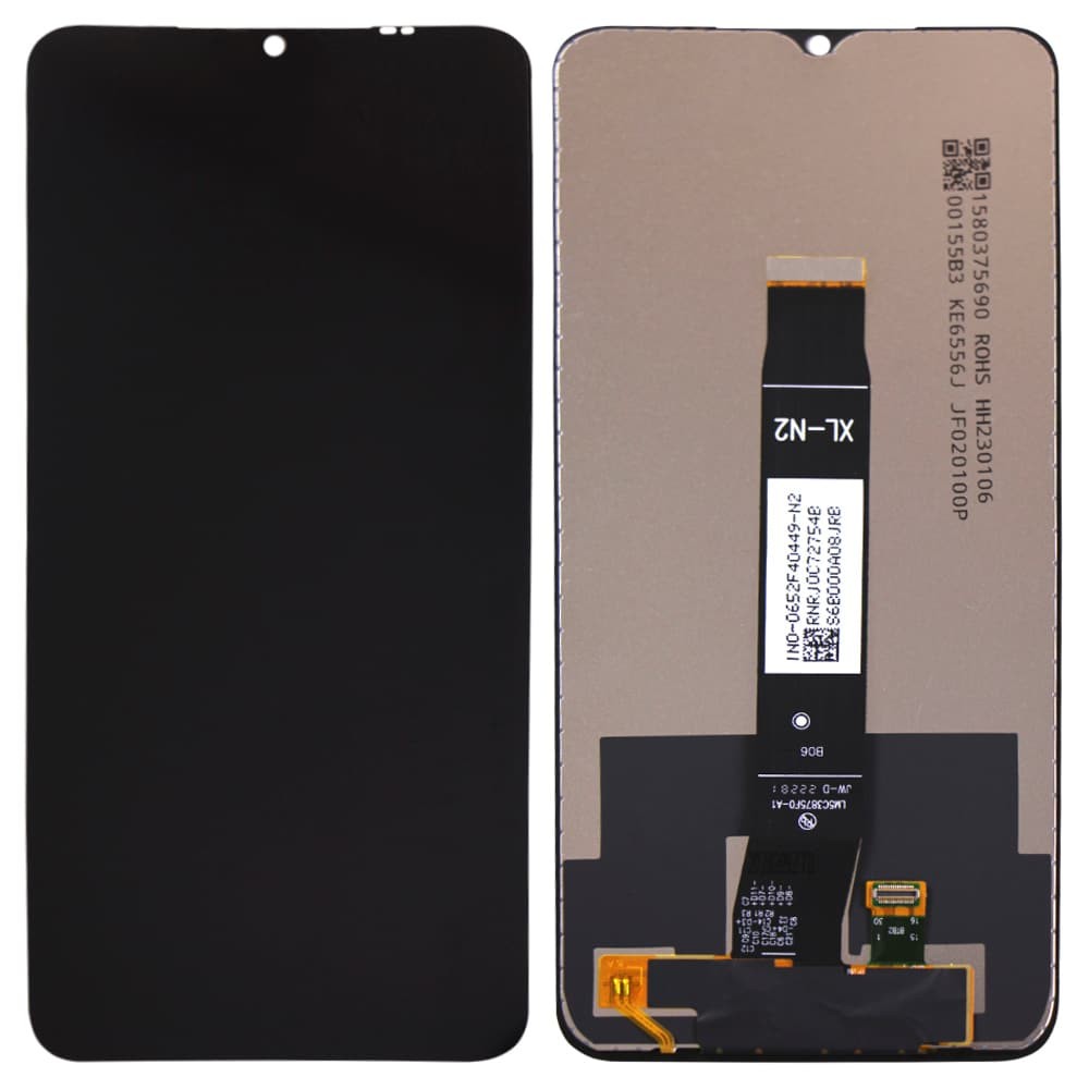 Дисплей для Xiaomi Redmi A1/Redmi A1+/Redmi A2/Redmi A2+/Poco C50/Poco C51 2022, с тачскрином в сборе, цвет черный фото 1