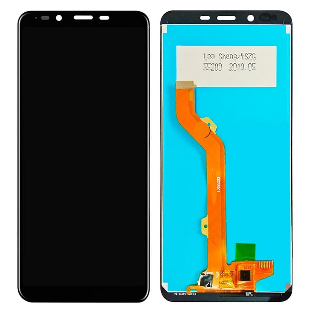 Дисплей для Tecno Pop 1S Pro (F4 Pro), с тачскрином в сборе, цвет черный фото 1