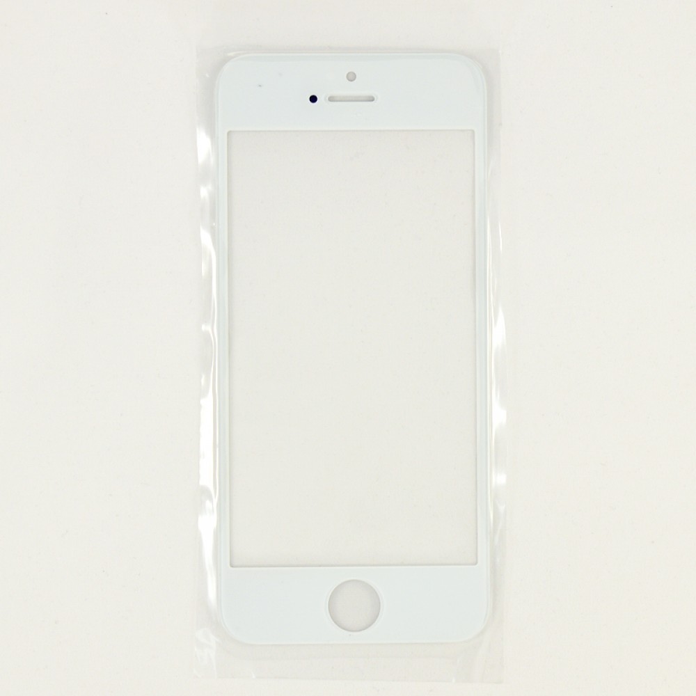 Len iPhone 5G/5S/5C (white) фото 1 Стекло iPhone 5G, 5S, 5C, цвет белый фото 1