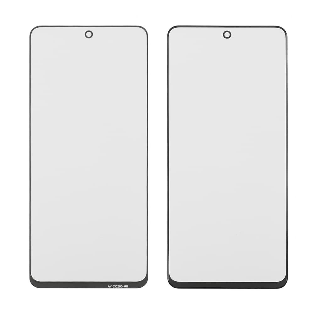 Стекло корпуса для Tecno Camon 19 (CI6N) + OCA, цвет черный фото 1