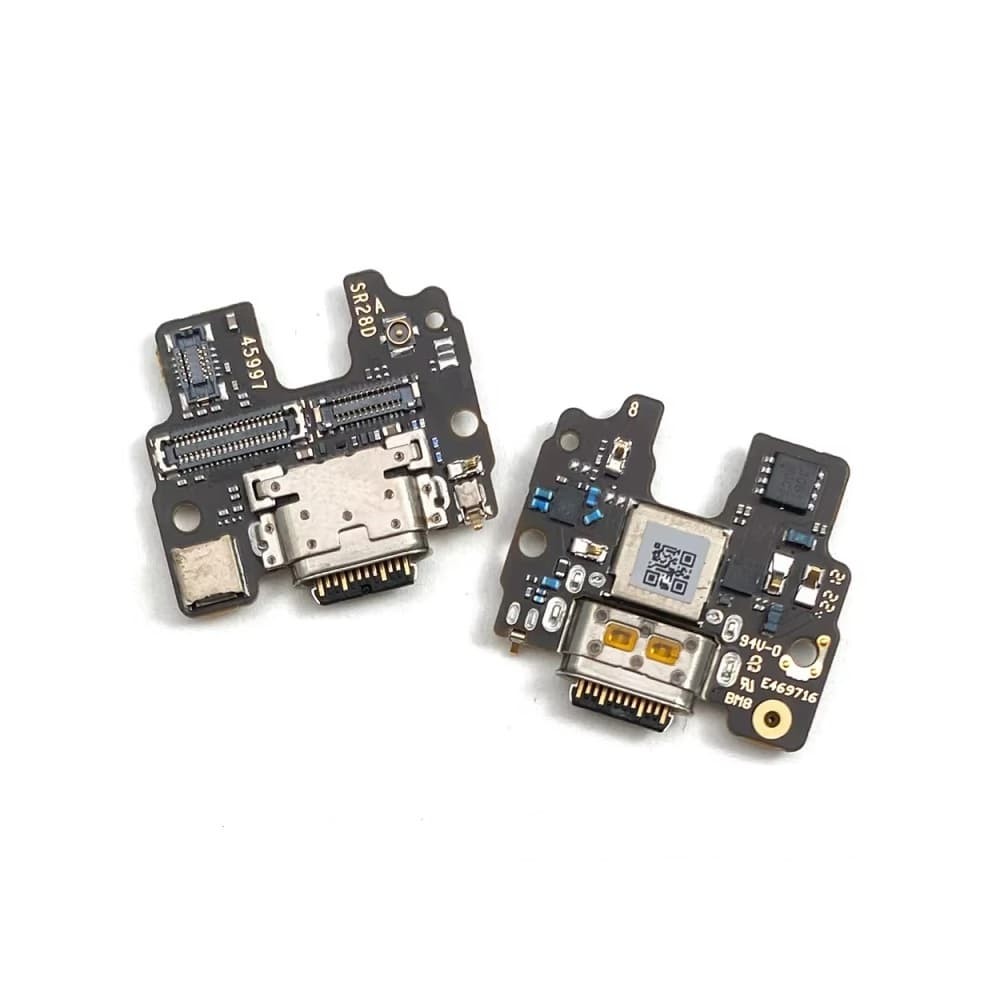 Разъем зарядки для Motorola Edge 30 Fusion XT2243, с нижней платой фото 1