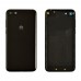 Задняя крышка для Huawei Y5 2018, Y5 Prime 2018, со стеклом камеры, цвет черный миниатюра 1