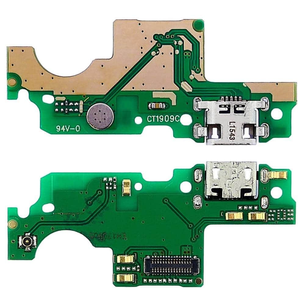 Разъем зарядки для Huawei Honor 6C Pro, с нижней платой фото 1