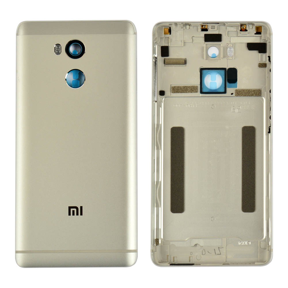 Задня кришка для Xiaomi Redmi 4 Pro, колір срібло, оригінал фото 1