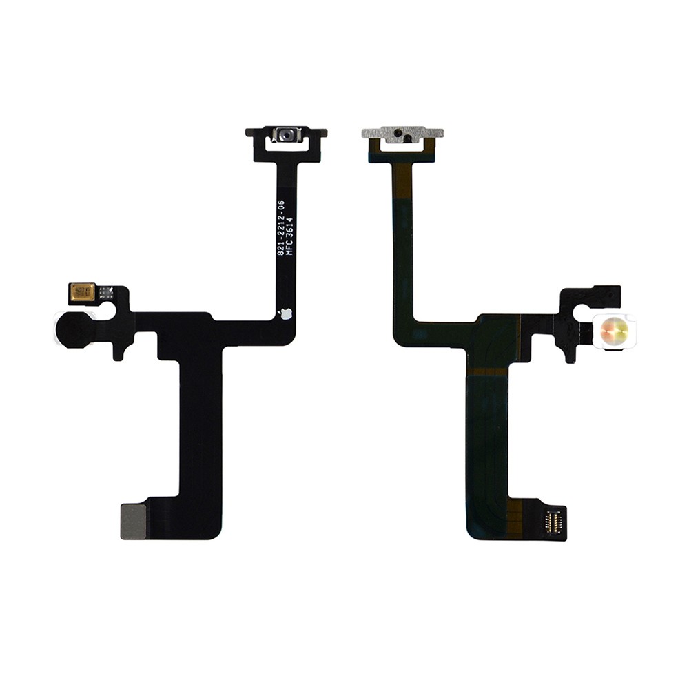 Шлейф кнопки включения iPhone 6 Plus (5.5) со вспышкой и микрофоном фото 1