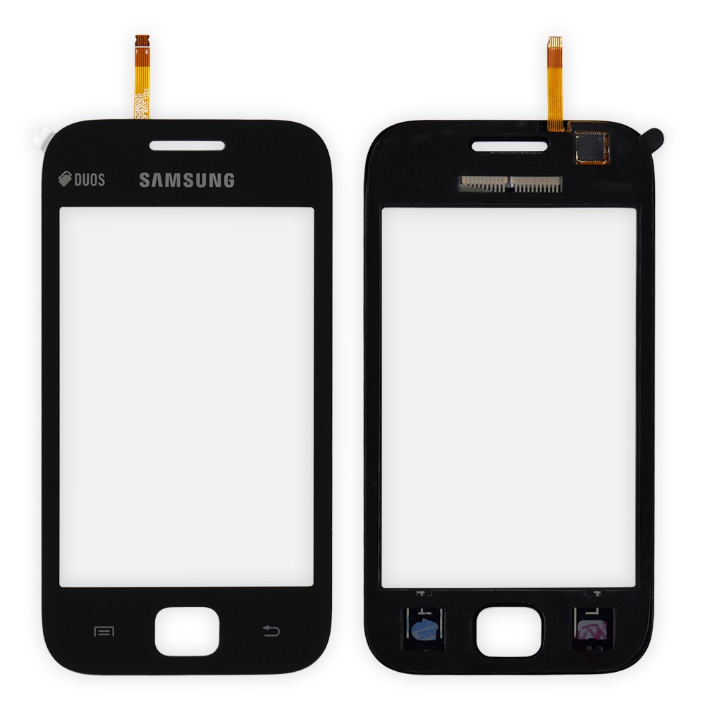 Тачскрін Samsung S6802, S6352, маленька мікросхема, колір чорний фото 1