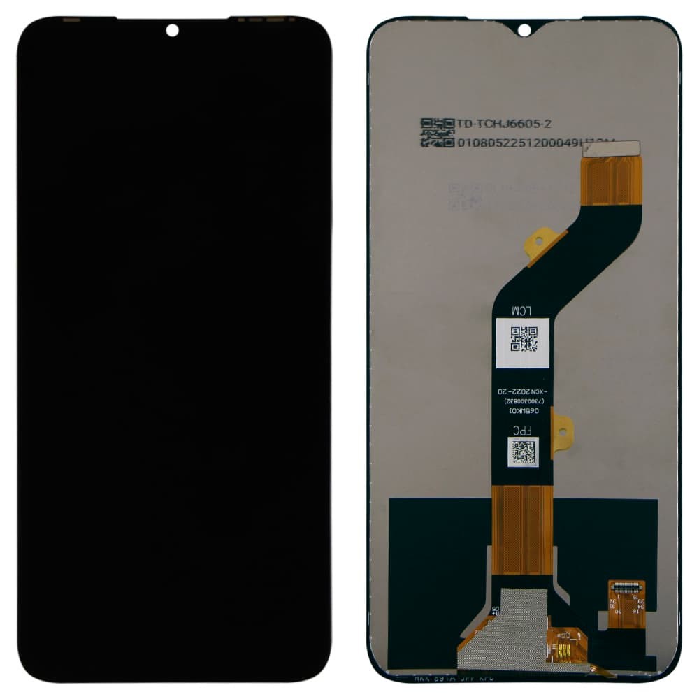 Дисплей для Infinix Hot 20i, с тачскрином в сборе, цвет черный фото 1